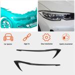 BMW 3 Series G20 2019-2021 Headlight Eyebrows Eyelids Dry Carbon Fiber