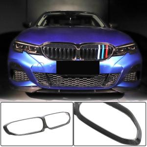 BMW 3 Series G20 2019-2021 Front Grille Dry Carbon Fiber
