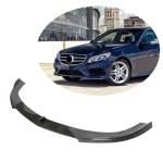 Mercedes Benz E Class W212 Sport Facelift 2014-2016 Front Bumper Lip Carbon Fiber