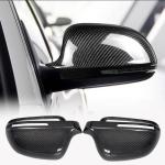 Audi A3 S3 A4 B8 S4 RS4 A5 S5 8T Q3 Mirror Covers Carbon Fiber Replacment Style