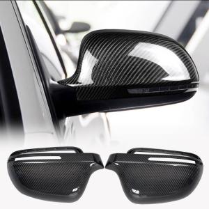 Audi A3 S3 A4 B8 S4 RS4 A5 S5 8T Q3 Mirror Covers Carbon Fiber Replacment Style
