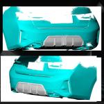 Carbon Fiber Rear Bumper Diffuser for BMW 3 Series G20 G28 320i 330i M Sport Sedan 4-Door 2022-2023