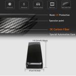 McLaren 540C 570S 570GT Coupe 2015-2019 Rear Boot Roof Scoop Air Vent Dry Carbon Fiber