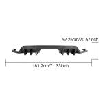 Honda Civic Type R Hatchback 4-Door 2023+ Rear Bumper Diffuser Carbon Fiber