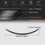 Tesla Model S 2012-2023 Rear Trunk Spoiler Dry Carbon Fiber