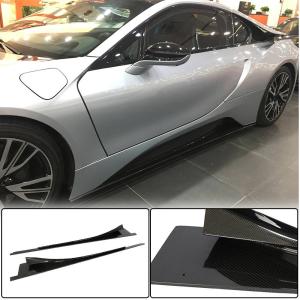 BMW I8 Coupe 2014-2018 Side Skirts Dry Carbon Fiber