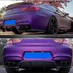 BMW M6 F06 / F12 / F13 Carbon Fiber Front Lip Set & V-Style Rear Diffuser Set 2013–2016