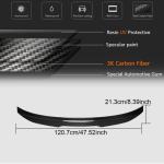Audi A3 S3 RS3 8Y Sedan 2021+ Rear Trunk Spoiler Carbon Fiber