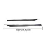 Mercedes Benz C197 R197 SLS AMG 2010-2013 Side Skirts Carbon Fiber