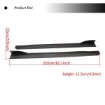 Side Skirts for Infiniti G37 Q60 Coupe 2 Door 2008-2015 FRP Side