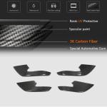 Audi RS6 RS7 C7 Carbon Fiber Front Bumper Air Vent Canard Aero Flicks
