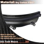 Carbon Fiber Rear Wheel Arch Fender Flare for BMW G80 M3 2021-2024 | Wheel Eyebrow Arch Trim Lips Fender Flares Protector Factory Outlet