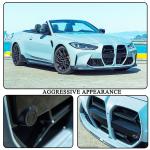 Front Bumper Grill Kidney Grille for BMW G80 M3 G82 G83 M4 2021-2025 Gloss Black Grille Replacement Style