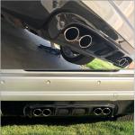 BMW 3 Series E46 M3 Coupe 2000-2006 Rear Bumper Diffuser Carbon Fiber
