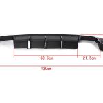 BMW 3 Series E92 E93 M Sport 2007-2012 Rear Bumper Diffuser Carbon Fiber