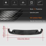 Volkswagen VW Golf 6 MK6 GTI 2010-2013 Rear Bumper Diffuser Carbon Fiber