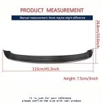 VW Golf 6 GTI/R Carbon Fiber Roof Spoiler 2010-2013