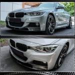 BMW 3 Series F30 M Sport 2012-2018 Front Bumper Lip Carbon Fiber/FRP/ABS