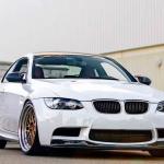 BMW 3 Series E90 E92 E93 M3 2008-2013 Front Bumper Lip Carbon Fiber