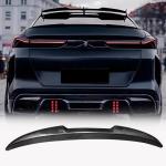 BMW X6 G06 2020-2024 Rear Trunk Spoiler Carbon Fiber