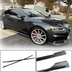 Audi A5 Sline S5 B9 Sportback 2017-2020 Side Skirts Carbon Fiber