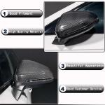 Audi A4 B9 S4 A5 S5 RS5 2017-2022 Mirror Covers Replacment Style Carbon Fiber