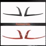 Tesla Model S 2021-2023 Front Bumper Splitters Carbon Fiber