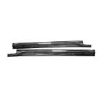Porsche Taycan Turbo S 9J1 Sedan 2019-2024 Side Skirts Carbon Fiber