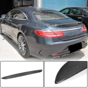 Mercedes Benz S Class (W217) C217 Coupe 2015-2020 Rear Roof Spoiler Carbon Fiber