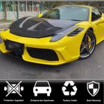 Ferrari 458 Italia Spider 2011-2015 Engine Bonnet Hood Cover Dry Carbon Fiber