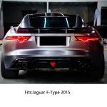 Jaguar F-Type 2015 Carbon Fiber Rear Bumper Diffuser– Direct Fit