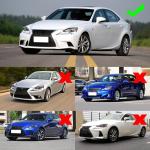 Lexus IS250 IS350 F Sport Sedan 2013-2015 Front Bumper Lip Carbon Fiber