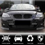BMW 5 Series E60 M Sport 2004-2010 Front Bumper Splitters Carbon Fiber