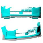 Nissan 400Z 2023+ Front Bumper Lip Dry Carbon Fiber
