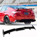 Toyota 8th Gen Camry LE SE XLE XSE 2018-2022 & for Honda Accord 10th Gen Rear Trunk Spoiler Glossy Black