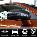 Audi TT TTS TTRS MK2 2008-2014 R8 2007-2011 Mirror Covers Replacement Style Carbon Fiber