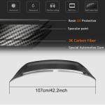 Mercedes Benz Smart Fortwo 2016-2019 Rear Roof Spoiler Carbon Fiber