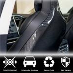 Tesla Model S 2012-2020 Front Seatback Cover Carbon Fiber