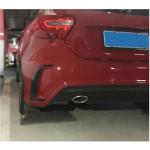 Mercedes Benz W176 A45 AMG Hatchback 2013-2015 Rear Bumper Vents Carbon Fiber