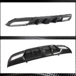 Mercedes Benz W205 Sport C43 C63 C450 AMG Pre-facelift 2015-2020 Rear Bumper Diffuser Lip W/Brake Light Carbon Fiber/FRP