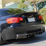 BMW E92 E93 M3 2008-2013 Carbon Fiber Rear Bumper Diffuser