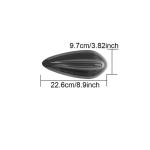 Universal Car Car Shark Fin Roof Antenna Real Dry Carbon Fiber