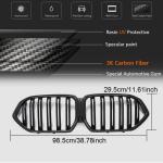 BMW X6 G06 F96 X6M 2020+ Front Grille Dual Slat Carbon Fiber