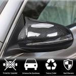 Mercedes Benz W205 W238 C238 A238 W213 W222 X253 Mirror Covers Replacement Style LHD Carbon Fiber