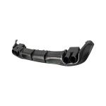 Mercedes Benz W223 S450 S500 S580 2021-2025 Carbon Fiber Rear Bumper Diffuser Lip W/exhaust Tip