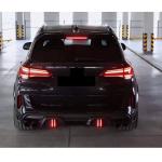 BMW X5M F95 Sport Utility 4-Door 2020-2024 Carbon Fiber Rear Bumper Diffuser Lip Splitters