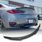 Infiniti Q60 Q60S 2016-2022 Rear Trunk Spoiler Carbon Fiber