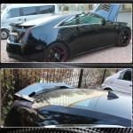 Cadillac CTS Non-V Coupe 2009-2015 Rear Trunk Spoiler Carbon Fiber