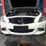 Infiniti G37 Sedan 2009-2013 Front Bumper Lip Carbon Fiber