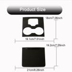 Tesla Model 3 & Y 2016-2023 Interior Control Decoration Covers Dry Carbon Fiber